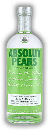 Absolut Pears Vodka 1,0 Liter 38%