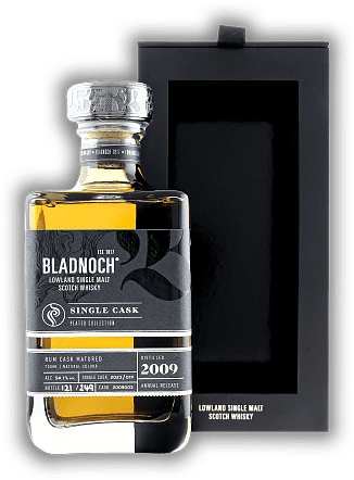 Bladnoch Peated Single Cask 2023/01P 13 Years 2009 Rum Cask Matured 54,1%