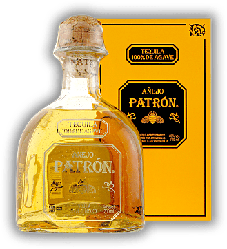 Patrón Anejo + 1 Patron Tasting Kit (1 Miniatur Reposado+ 0,2 Grapefruit Limonade) gratis