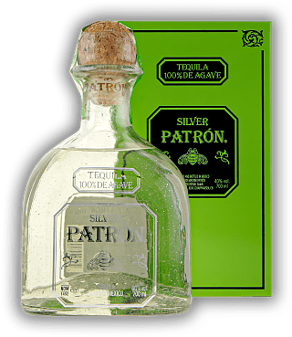 Patrón Silver + 1 Patron Tasting Kit (1 Miniatur Reposado + 0,2 Grapefruit Limonade) gratis