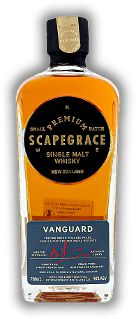 Scapegrace Vanguard New Zealand Single Malt Whisky 46%