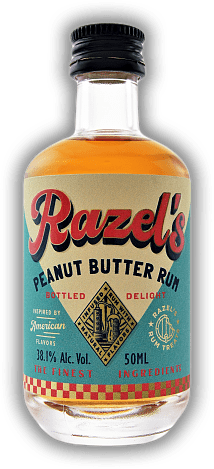 Razel\'s Peanut Butter Weinquelle Rum 3,90 € Lühmann 0,05 - Liter