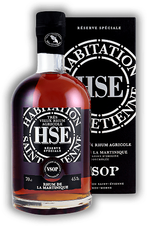 HSE Très vieux Rhum VSOP 45% Martinique – Whisky Spirit Club