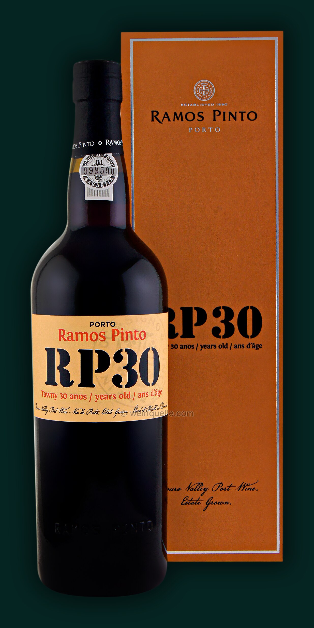 Ramos Pinto 30 Years Tawny Lühmann Port, Weinquelle - RP30 115,00 €