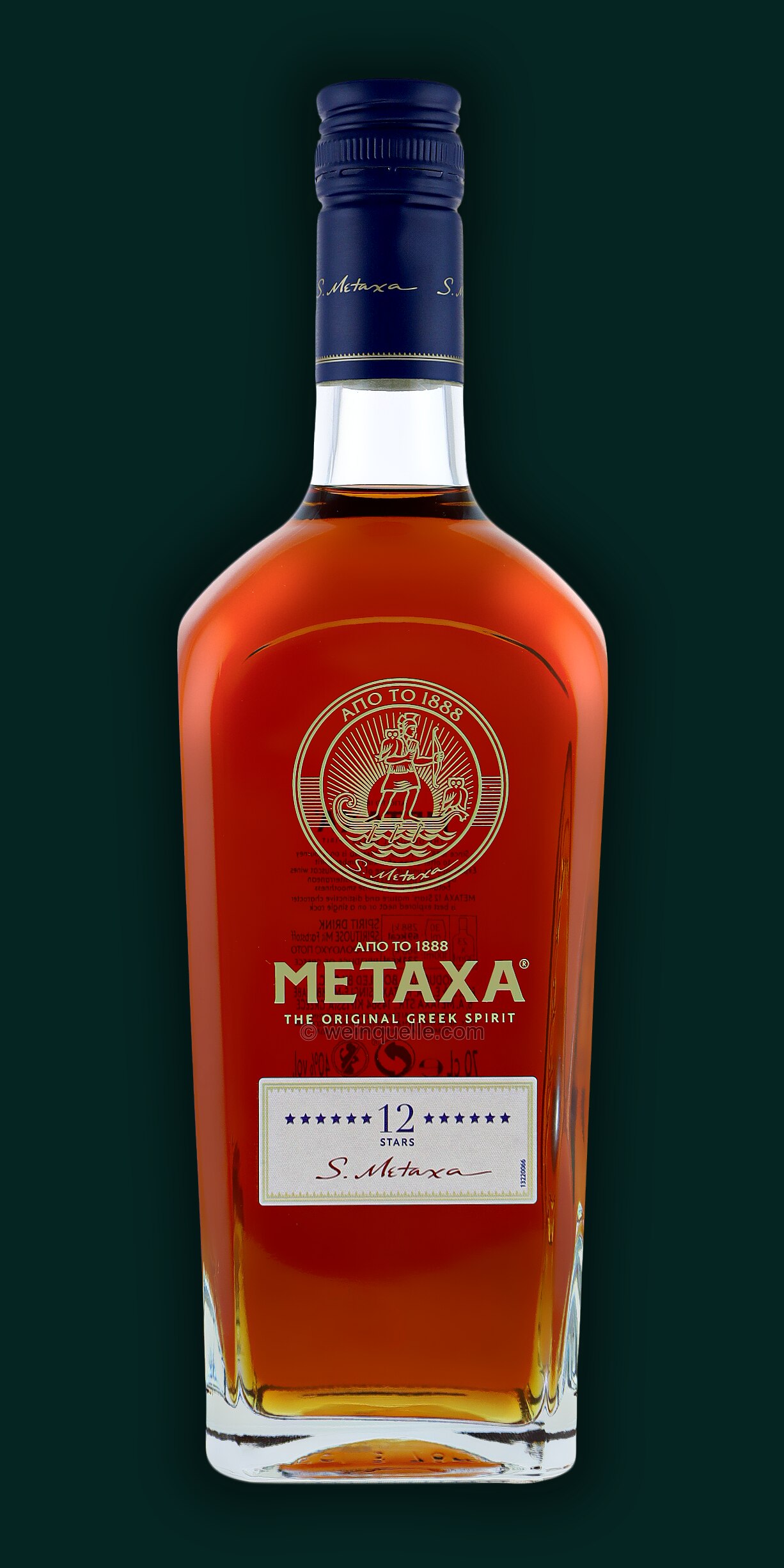 Metaxa 12 Stars, Lühmann € Weinquelle - 32,50