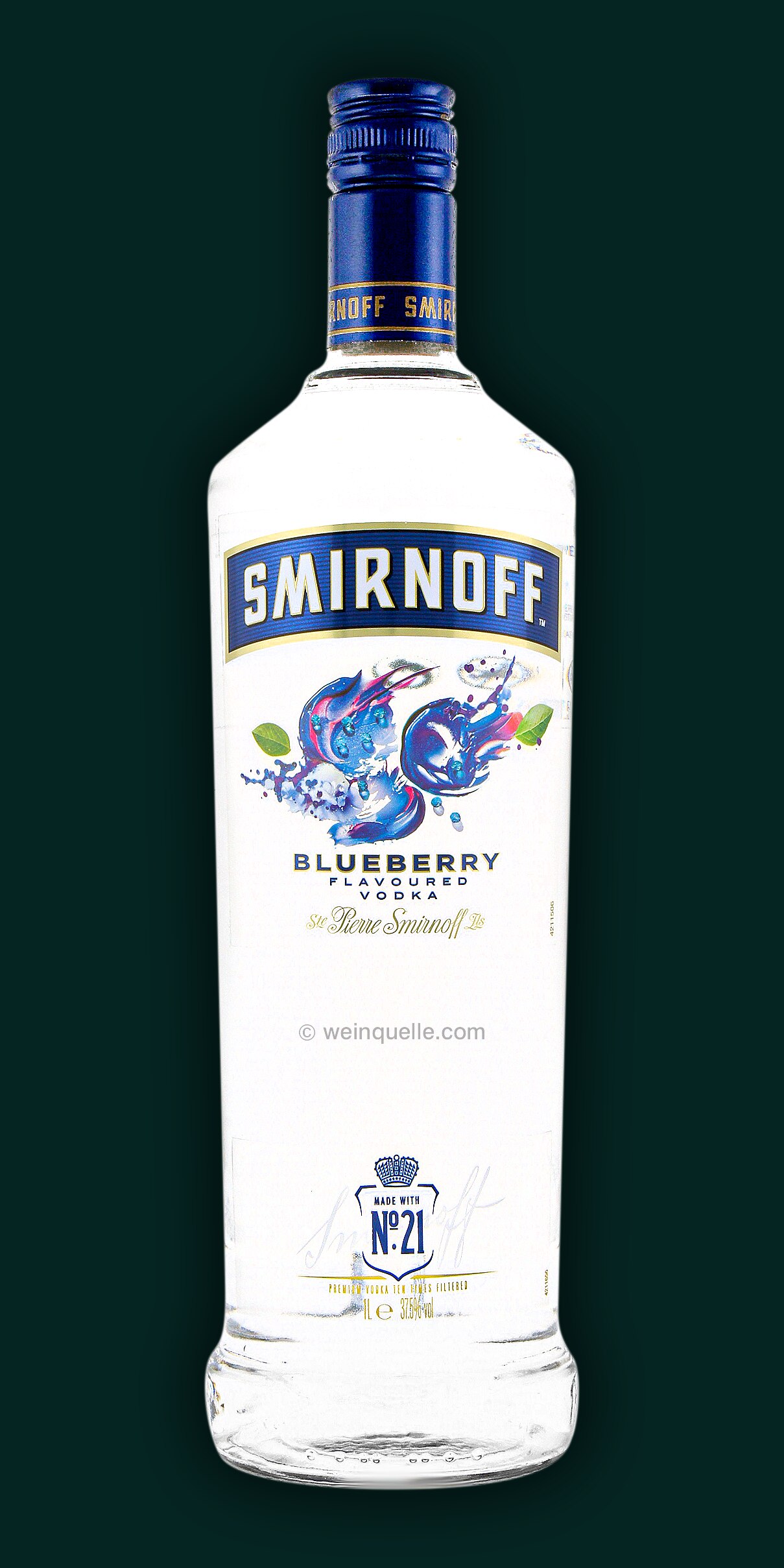 Smirnoff Blueberry 1,0 Liter, 15,90 € - Weinquelle Lühmann