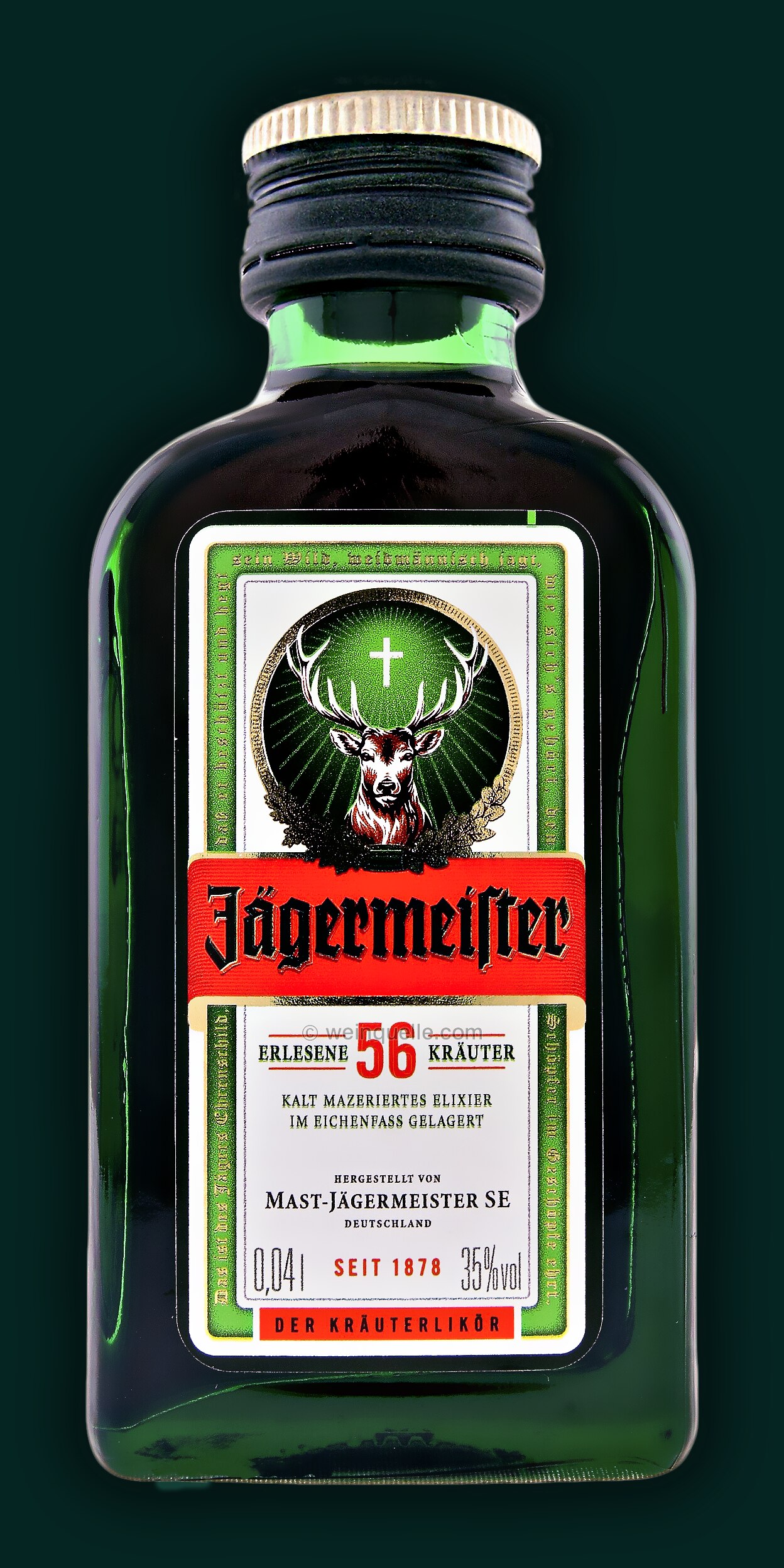 Jägermeister 0,04 Liter, € Lühmann Weinquelle - 1,35