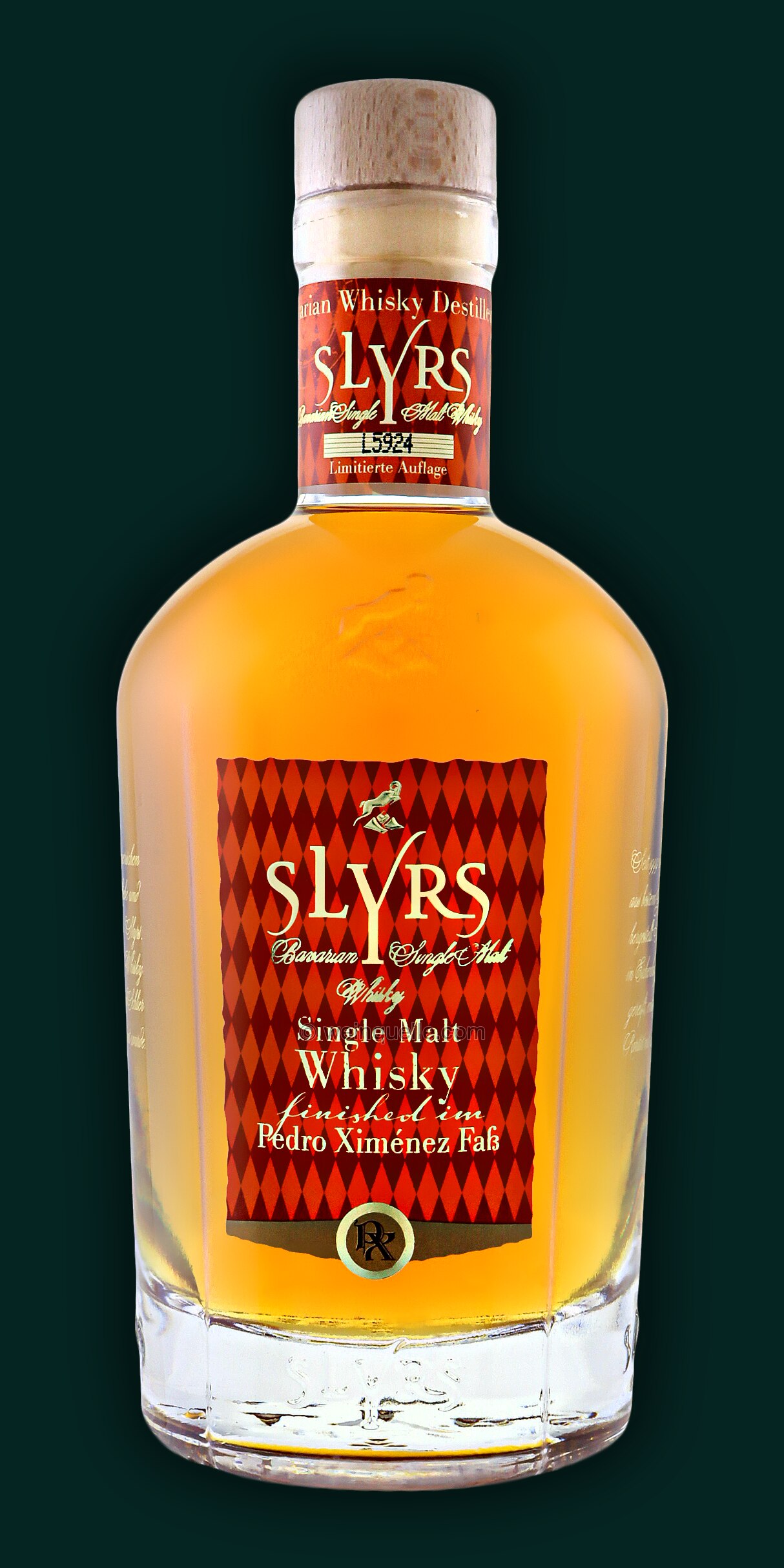 Slyrs Bavarian Single Malt Whisky Pedro Ximenez Cask Finished 0,35 Liter,  41,50 € - Weinquelle Lühmann