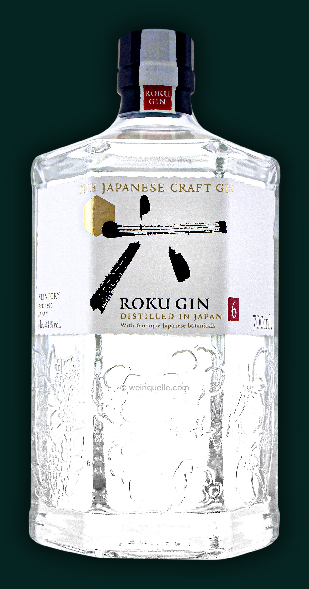 Roku Japanese Craft Gin 43%, 25,50 € - Weinquelle Lühmann