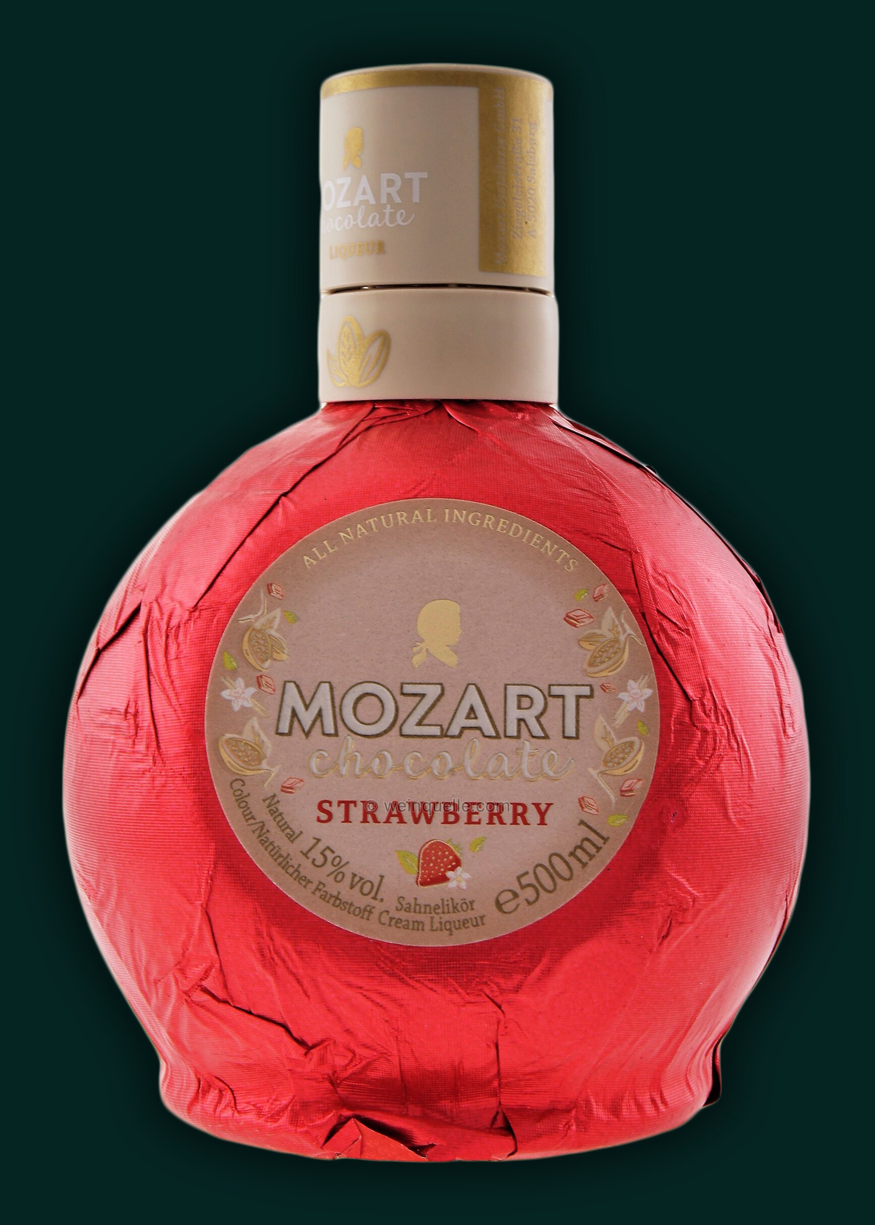 Mozart White Chocolate Strawberry Cream € Weinquelle - 0,5 Lühmann 13,75 Liter