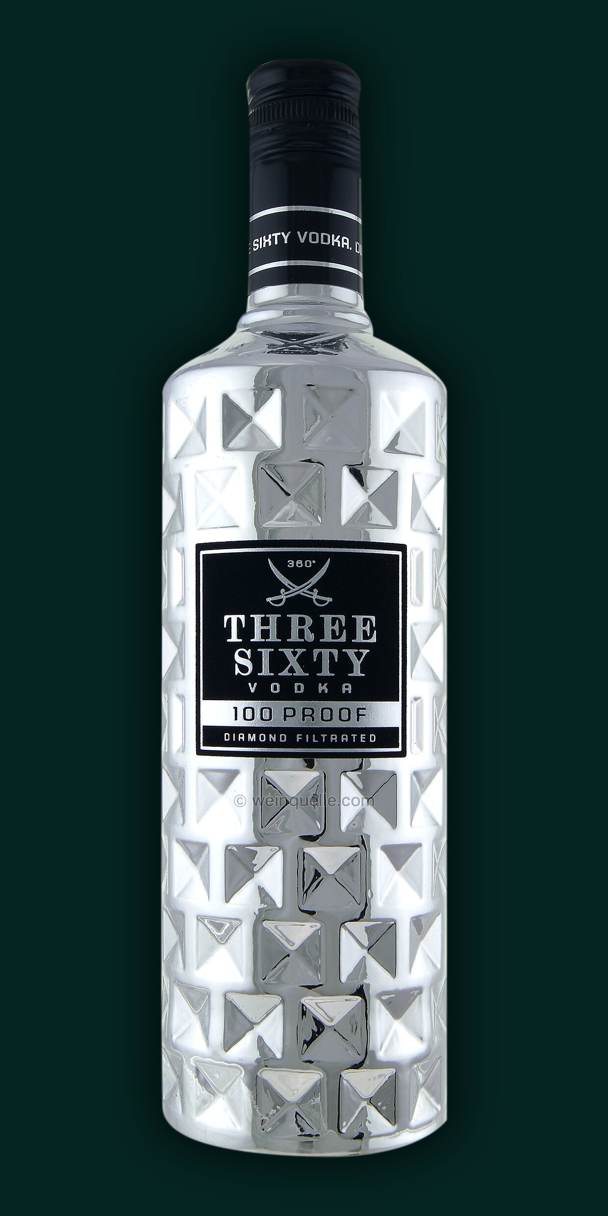 Three Sixty 20,99 € Proof 50%, Vodka 100 Weinquelle Lühmann 
