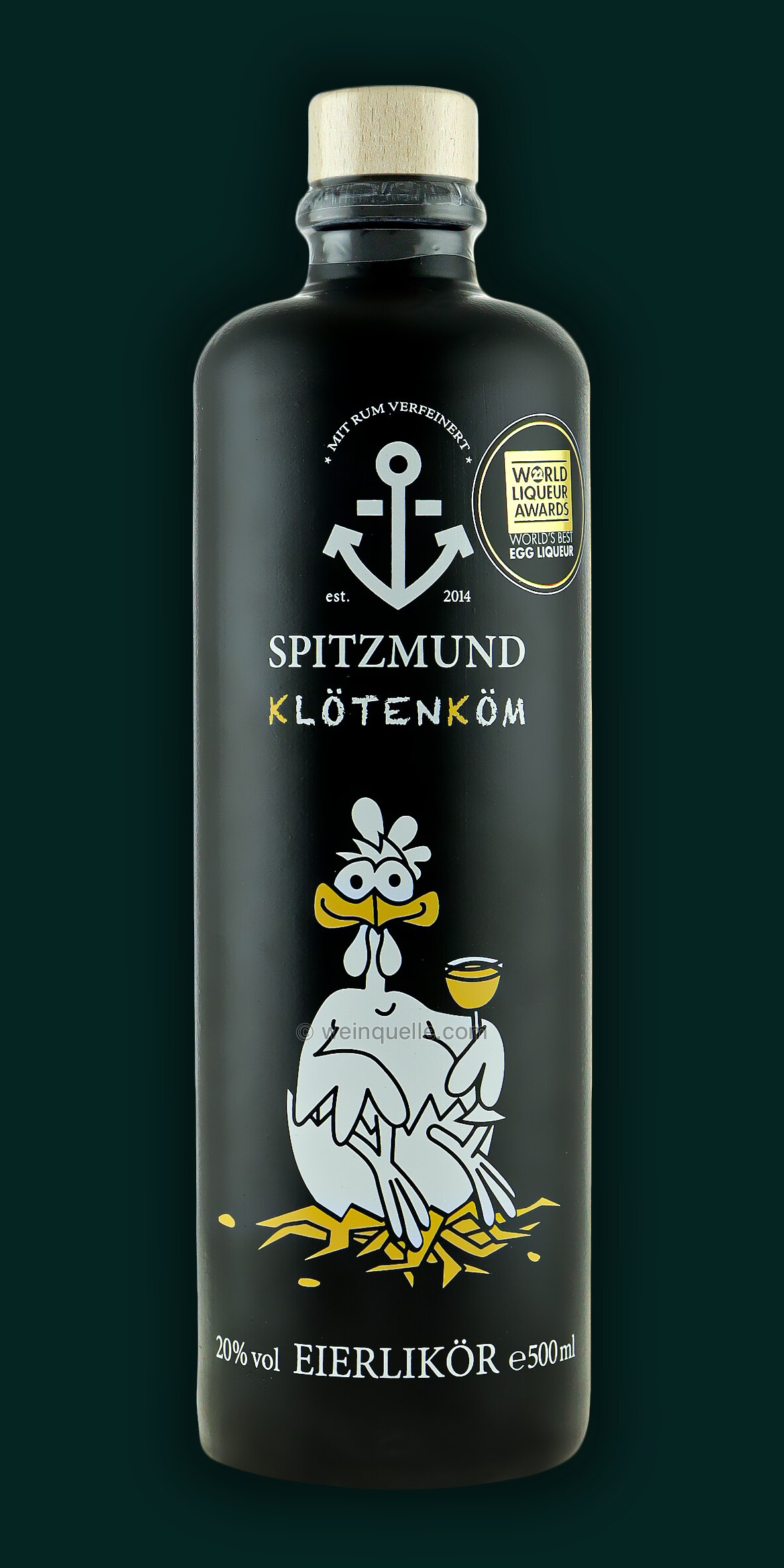 € 16,95 Spitzmund Egg Weinquelle - Klötenköm Liqueur, Lühmann -