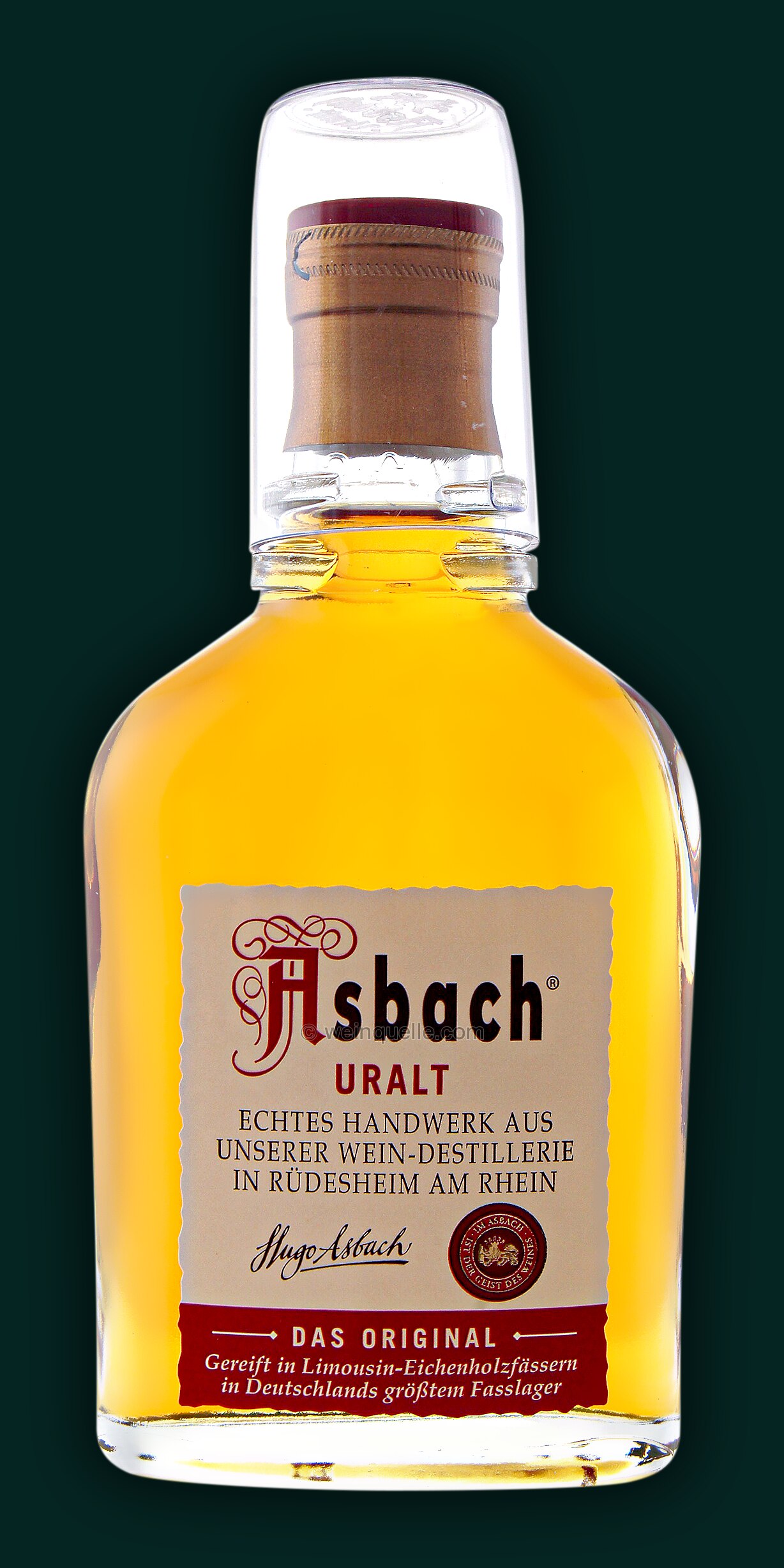 Lühmann 0,1 Liter, Weinquelle Asbach - 2,95 € Uralt