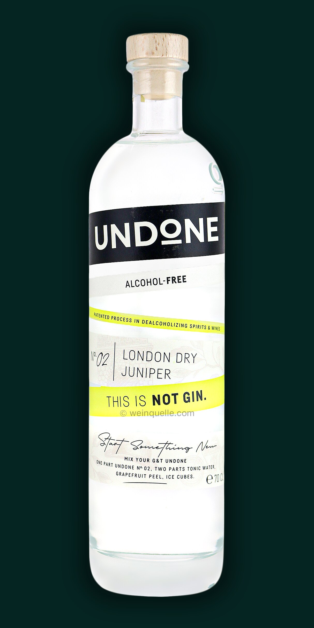 Undone No. 2 - Dry Juniper € Lühmann - Type 19,90 London Not Gin, Weinquelle