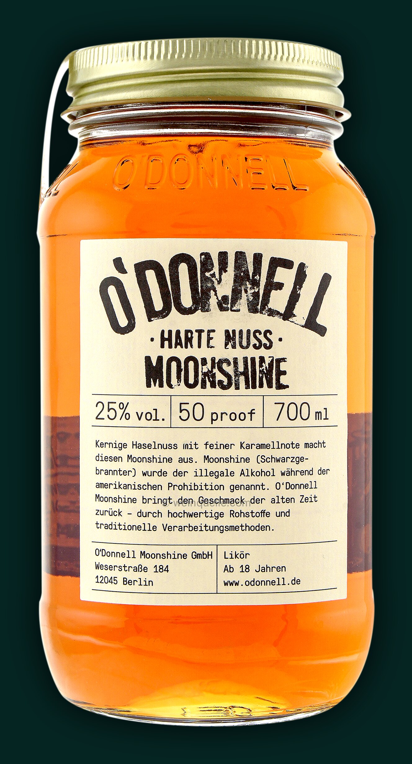 Weinquelle Harte 24,95 O\'Donnell € Lühmann Moonshine - Nuss,