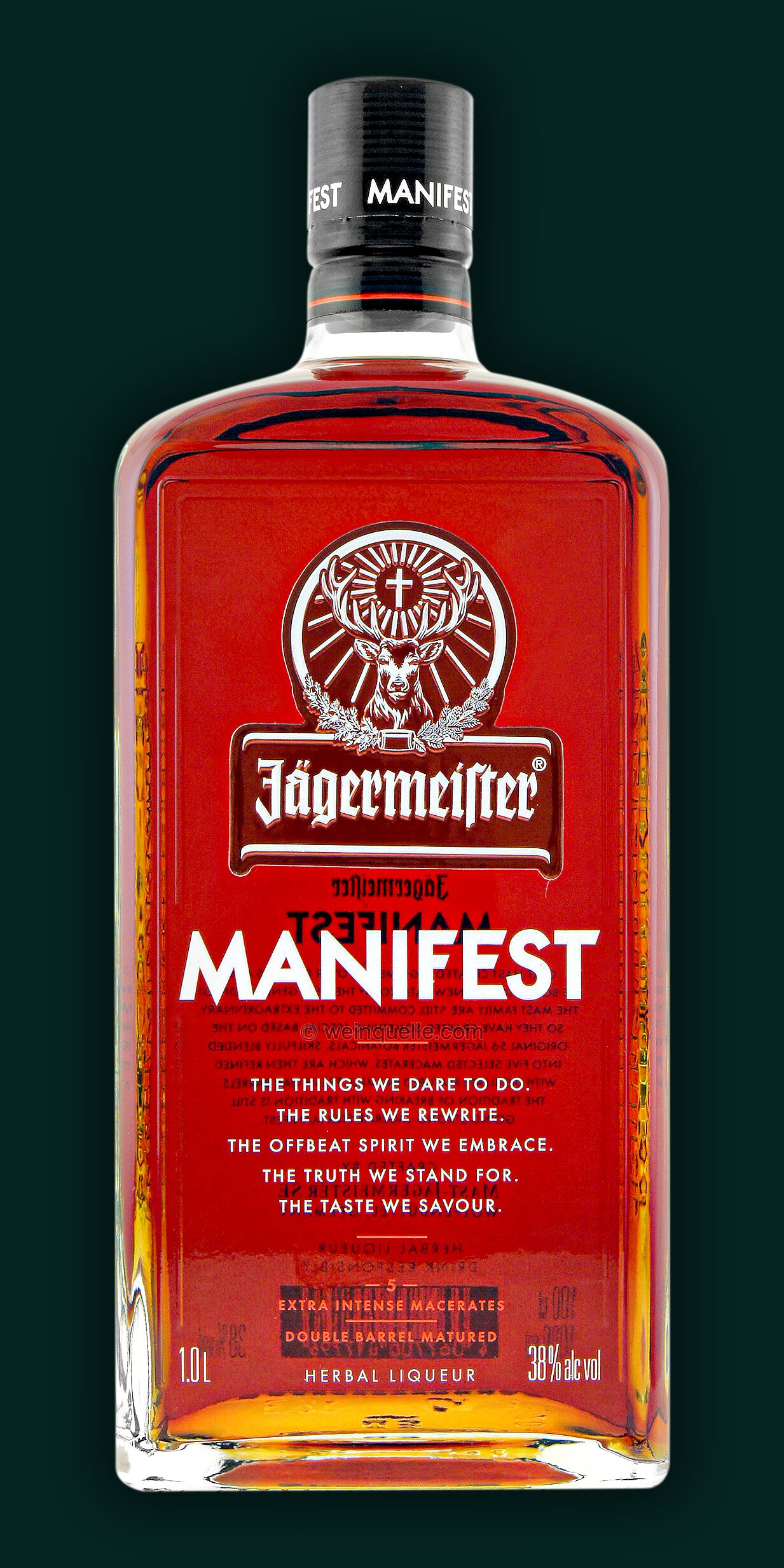 Jägermeister Manifest 1,0 Liter, 37,50 € - Weinquelle Lühmann