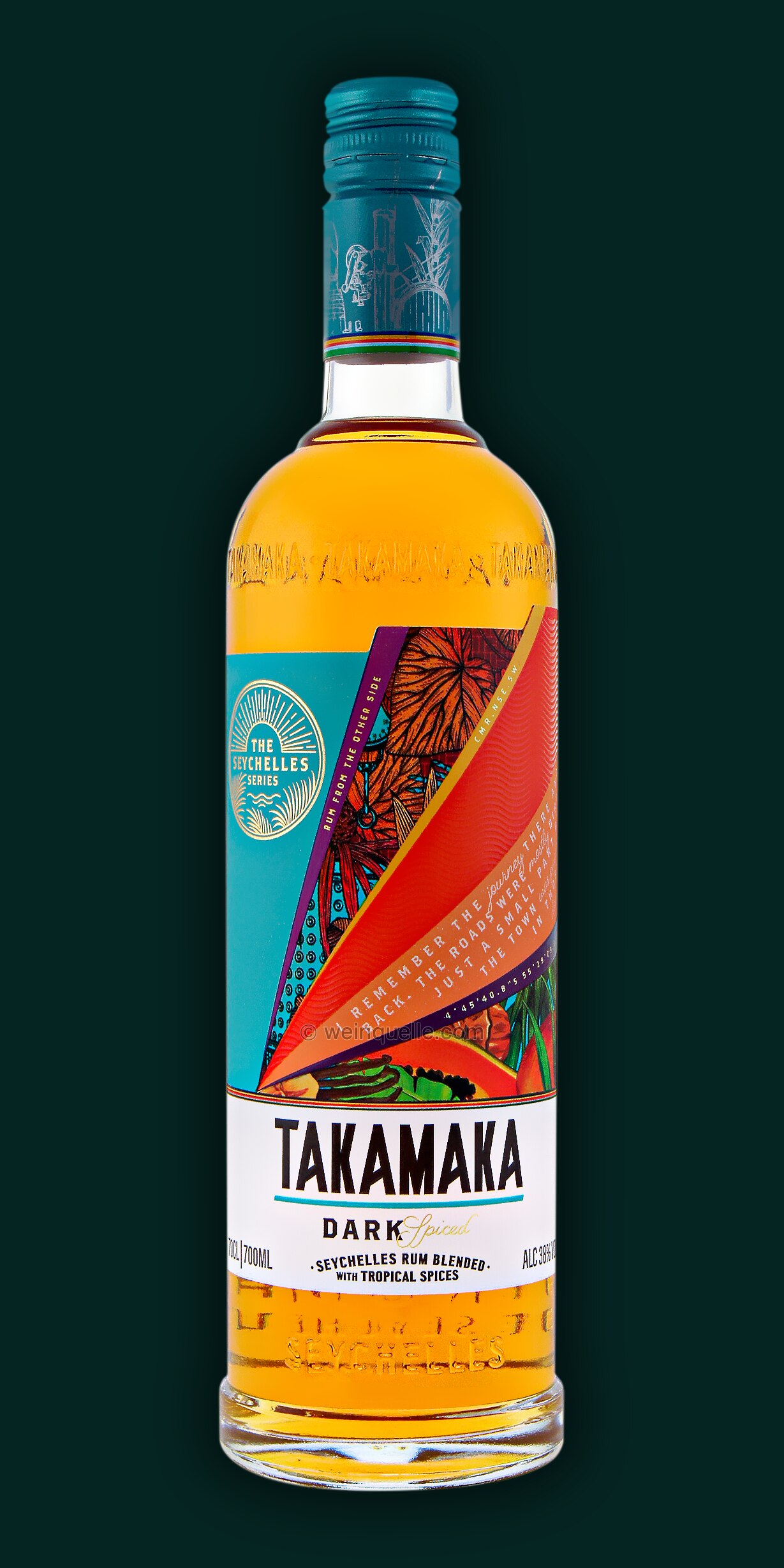 Takamaka Dark Spiced Seychellen 38%, 15,50 Lühmann Weinquelle - €