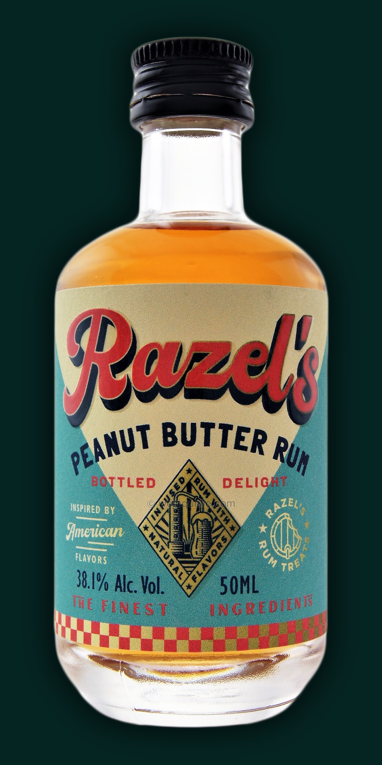 Razel\'s Peanut Butter Rum 0,05 Liter, 3,90 € - Weinquelle Lühmann
