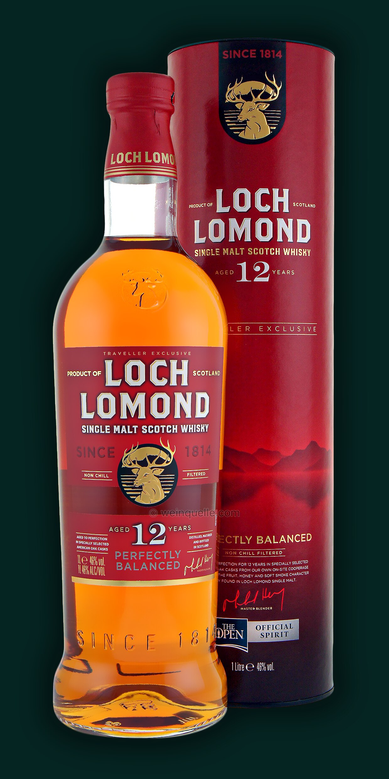 Loch Lomond 12 Years Single Malt - € 46% Weinquelle Lühmann 1,0 49,50 Liter