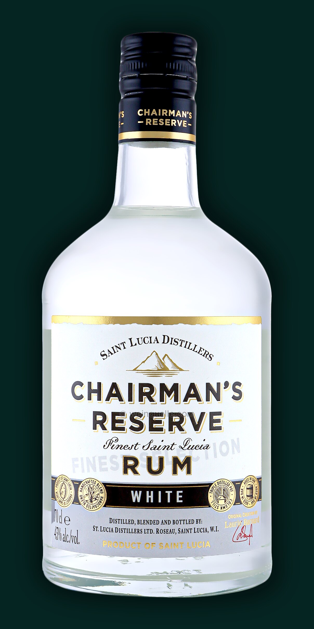 Lucia from Distillers Lühmann Limited - St. Chairman\'s White Weinquelle Reserve Rum