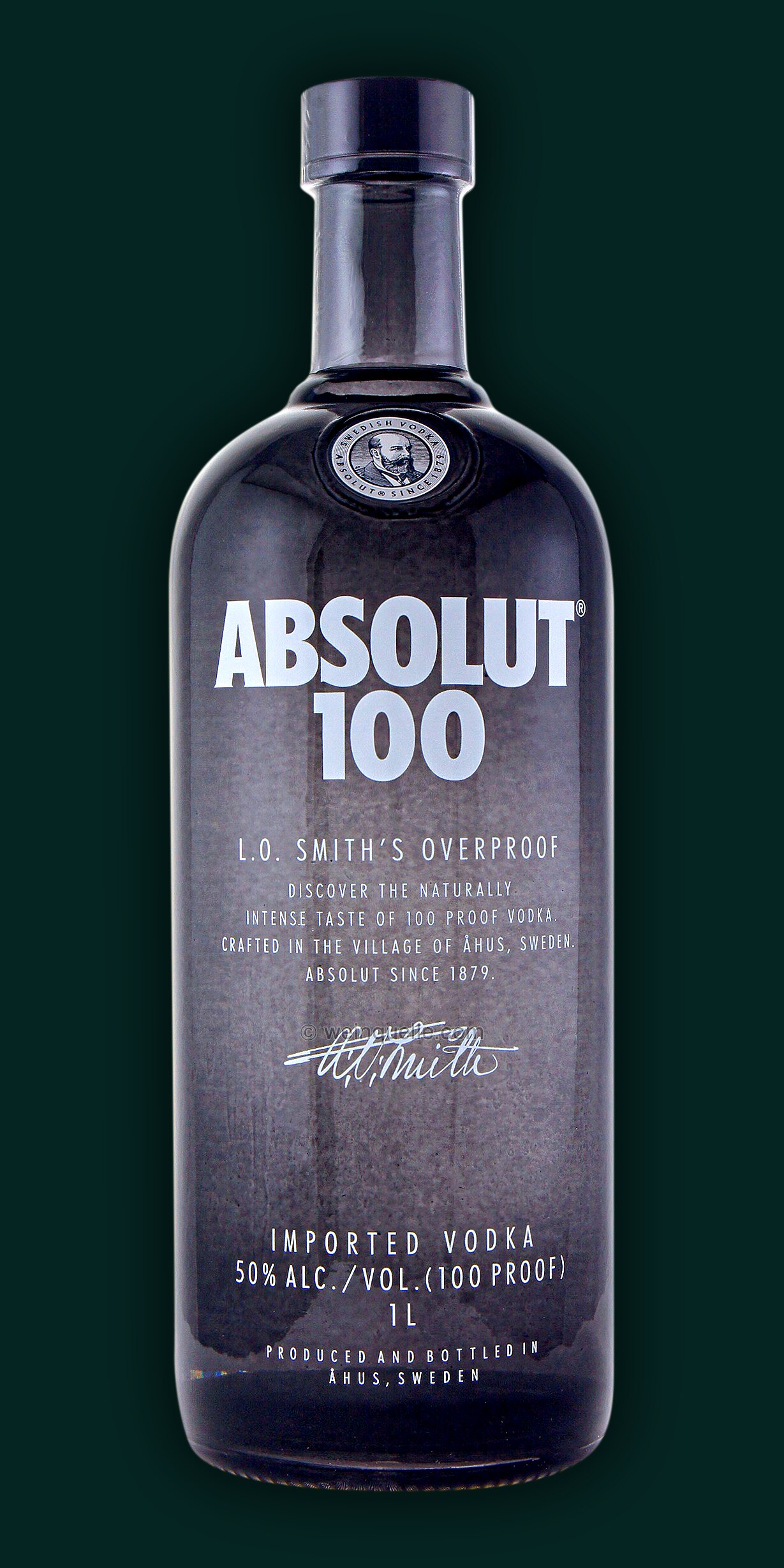 Absolut 100 Proof / 50% Vodka 1,0 Liter, 29,95 € - Weinquelle Lühmann