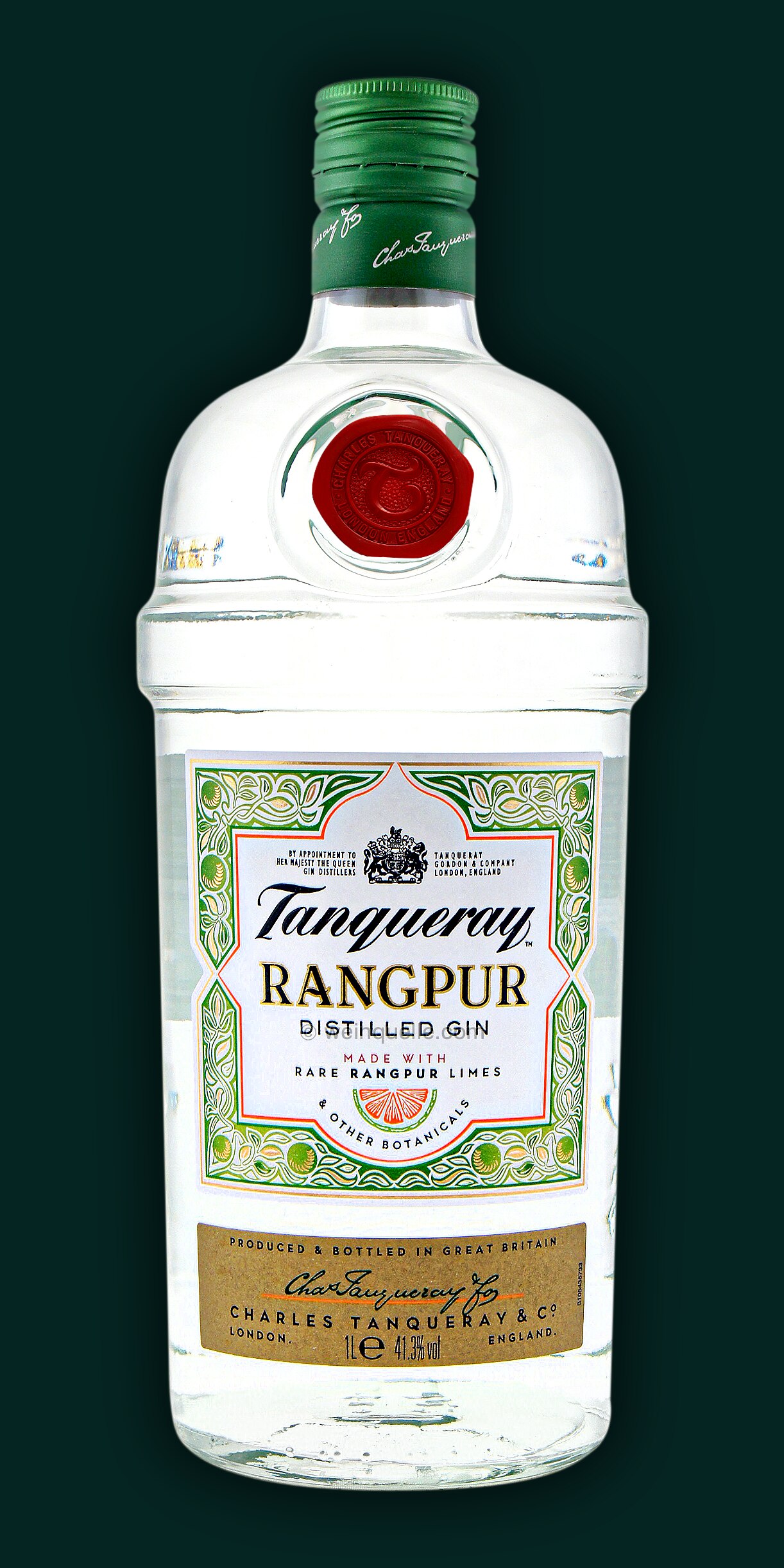 Lime € 27,95 Rangpur Lühmann Tanqueray Liter, 41,3% - 1,0 Weinquelle