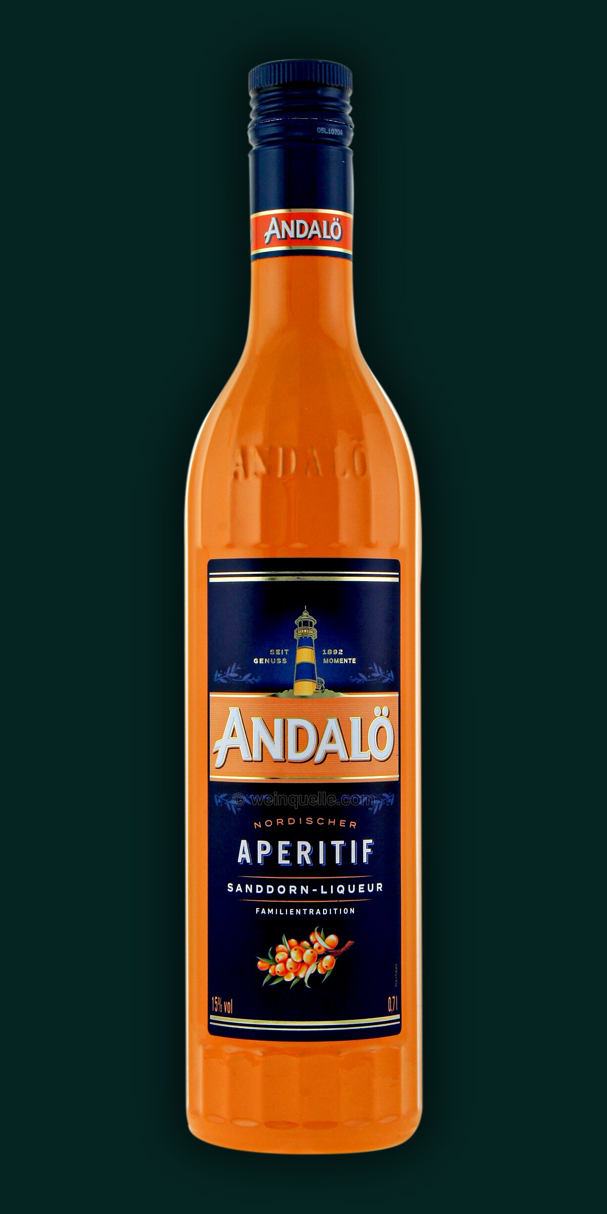 ANDALÖ Original Appetizer Liqueur with € Sanddorn, - Weinquelle Lühmann 12,40